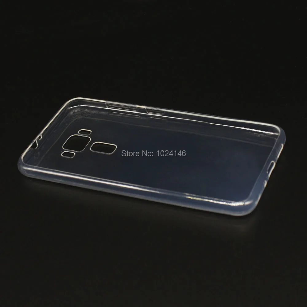 Для Asus Zenfone 3 5 ZE552KL Z012D &quotновый тонкий кристально прозрачный мягкий ТПУ задний
