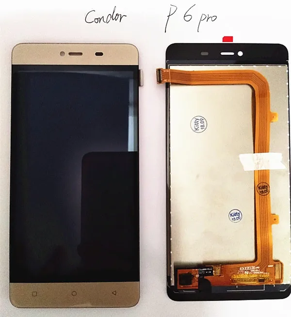 100% замена теста для Condor Plume P6 Pro черный/белый/золотой высококачественный ЖК