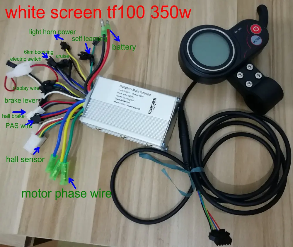 Top 400W-2000W BLDC 24V36V48V60V controller&LCD display with throttle shifter white/colored screen electric scooter MTB ebike parts 1 Top 400W-2000W BLDC 24V36V48V60V controller&LCD display with throttle shifter white/colored screen electric scooter MTB ebike parts 1