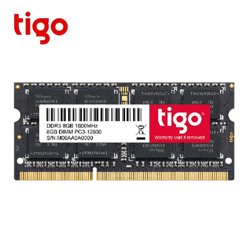 Tigo память оперативная память ddr 3 4 ГБ 8 ГБ 1600 МГц DDR3 SoDIMM память для ноутбука ноутбук 1333 МГц качество абсолютно