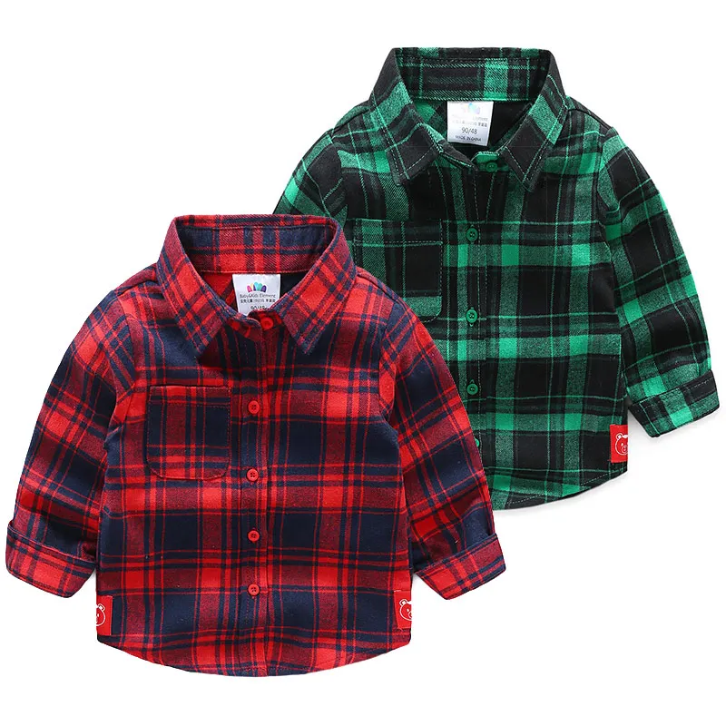 Baby Shirt  Long Sleeved Shirt  2019 Autumn Suit  New Boy Children's Wear Children's Lapel Shirt  Leisure Money
