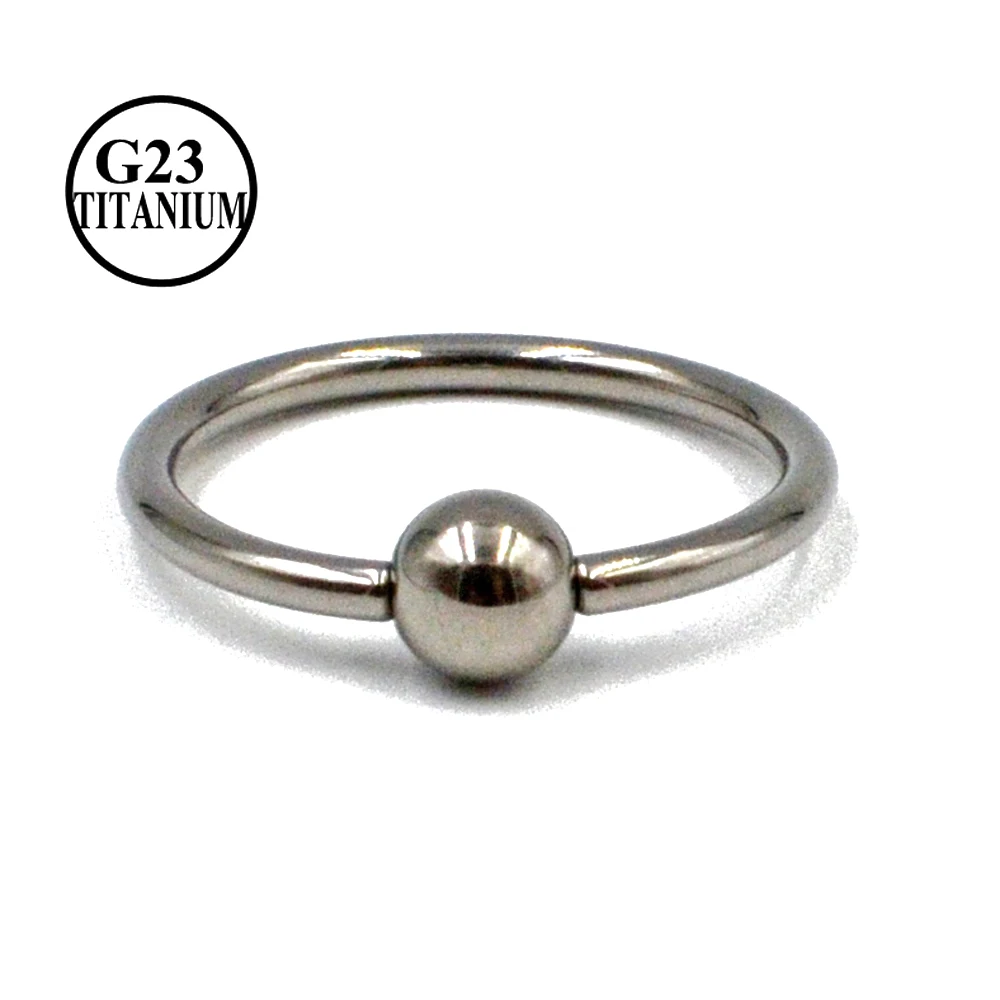 1 шт. G23 твердое титановое кольцо для ушей кольцо для носа и уха трагус хрящи пирсинг для соска кольцо ювелирные изделия для тела серьги