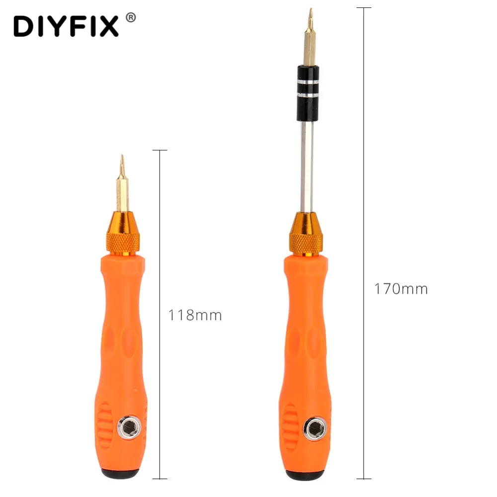 Набор многофункциональных инструментов DIYFIX 27 в 1 пинцет отвертка биты для MacBook