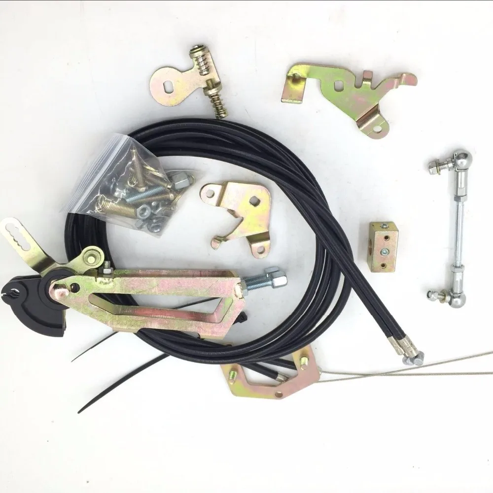 free shhipping Twin Cable Top Mounted Throttle Linkage for WEBER Twin Carb 40/45/48/50/55 DCOE