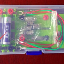 DIY научный эксперимент учебного оборудования Комплект Технология цепи производства чехол