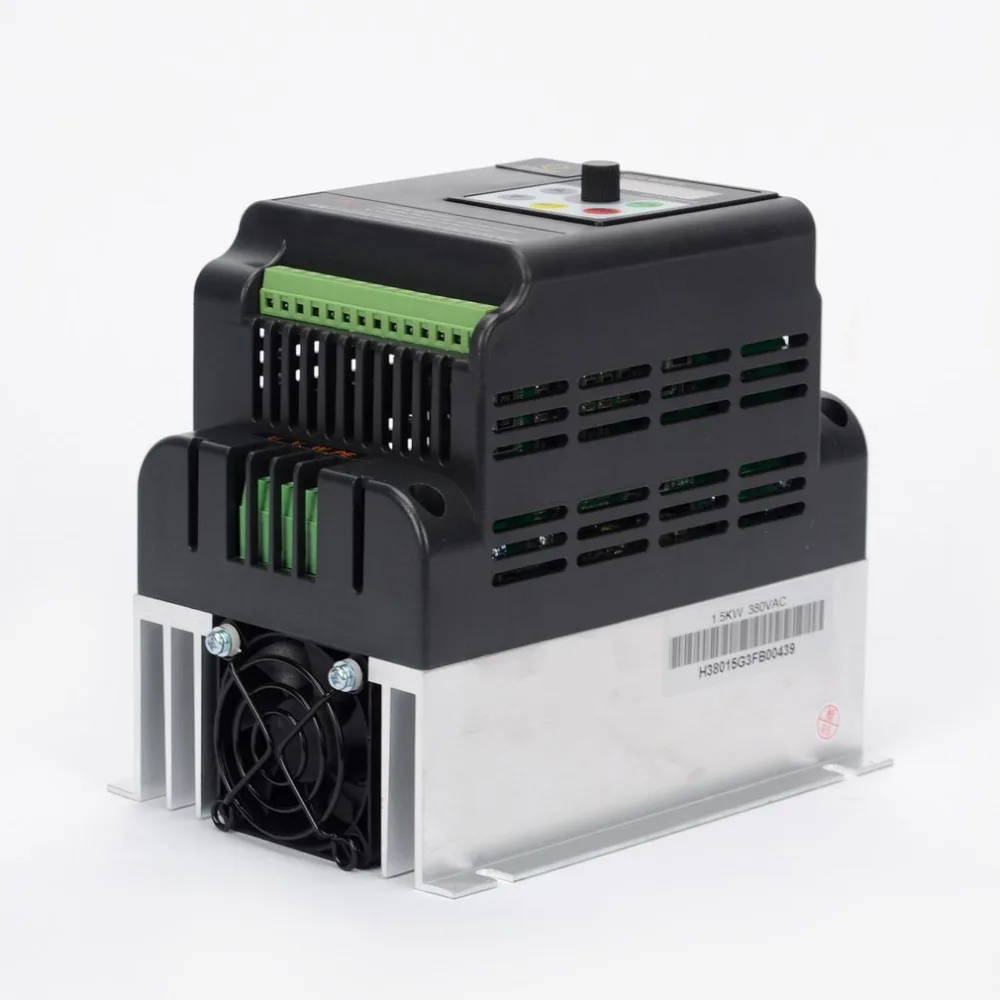 

0.75KW/1.5KW/2.2KW/3.0KW Frequency Inverter Spindle Driver & Extension Cable Box 220V For Fan Lathes