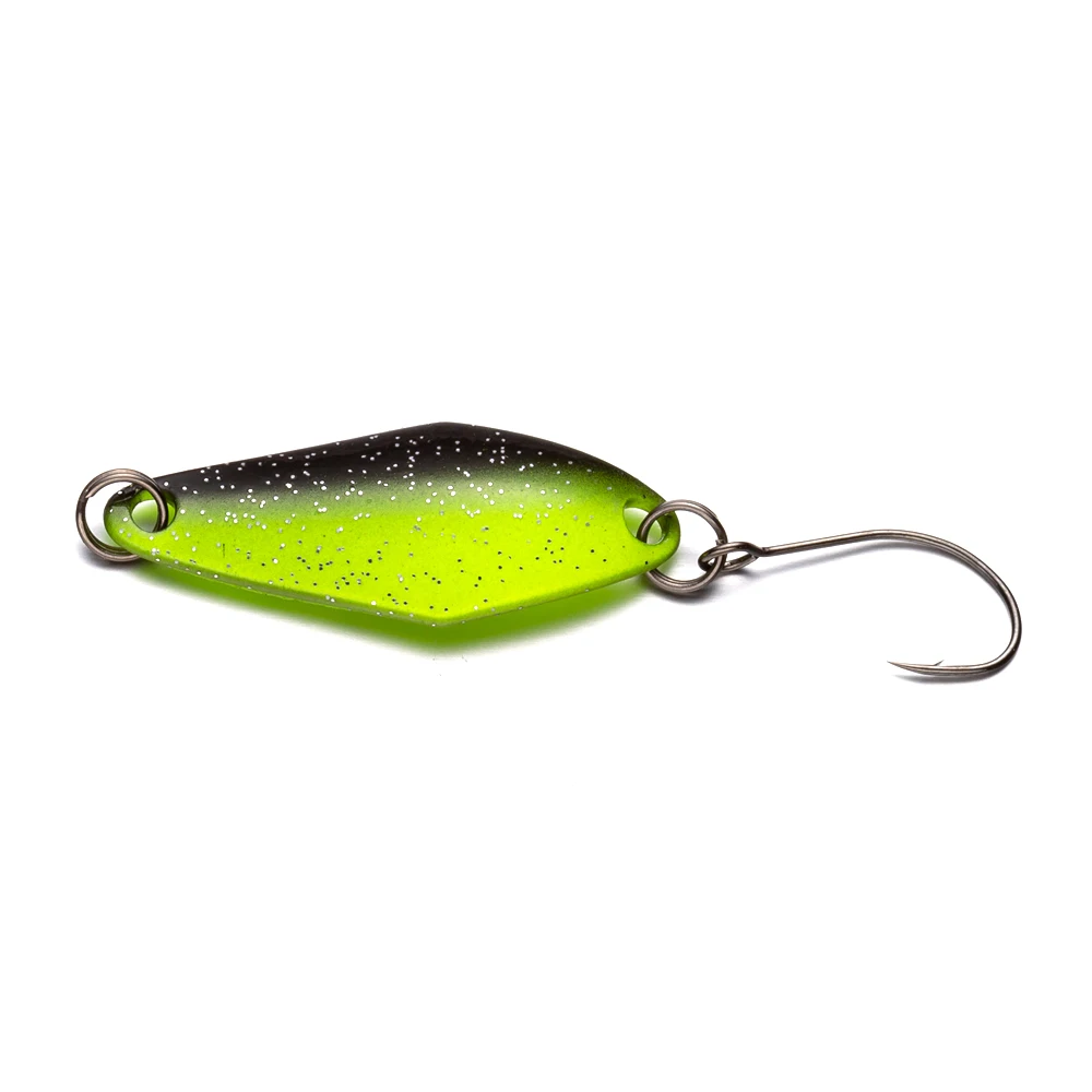 B Fishgirl Pesca Isca искусственная наживка; форель-ложка 1,8 г 29 мм металлическая Рыбная приманка вобблер ложка приманка окунь Щука лосось - Цвет: B