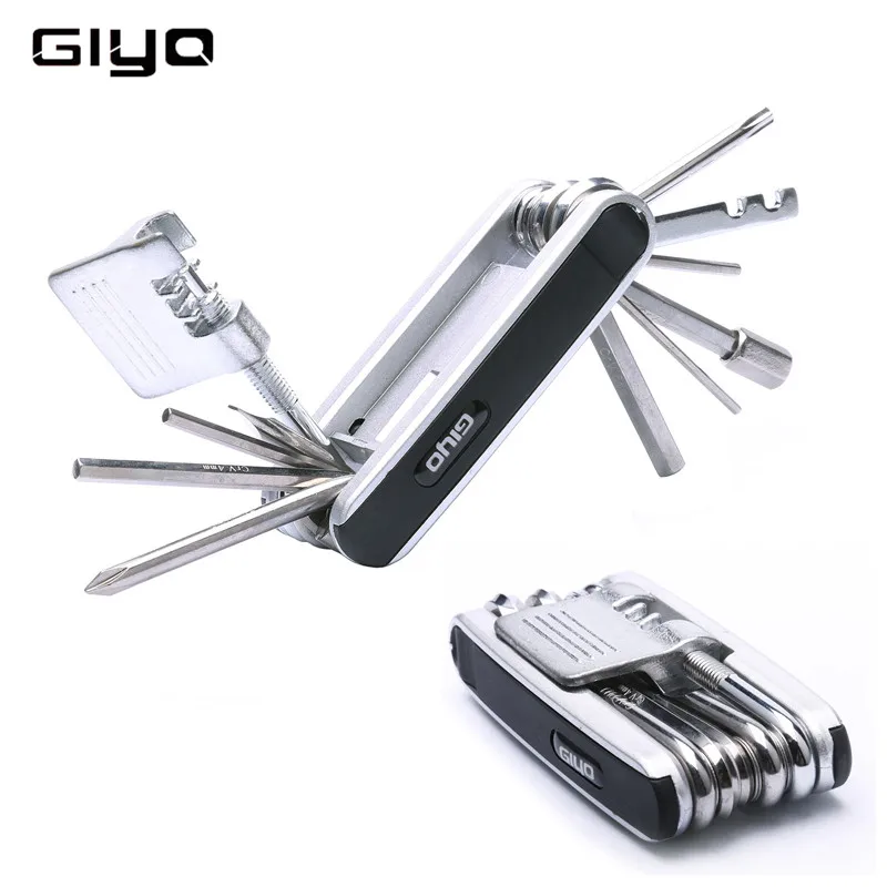 GIYO 13 in 1 Multi-function Bicycle Bike Repair Tools Cycling Tools Portable Cycling Ferramentas Para Bike Repair Tool Kits Set - Image 3