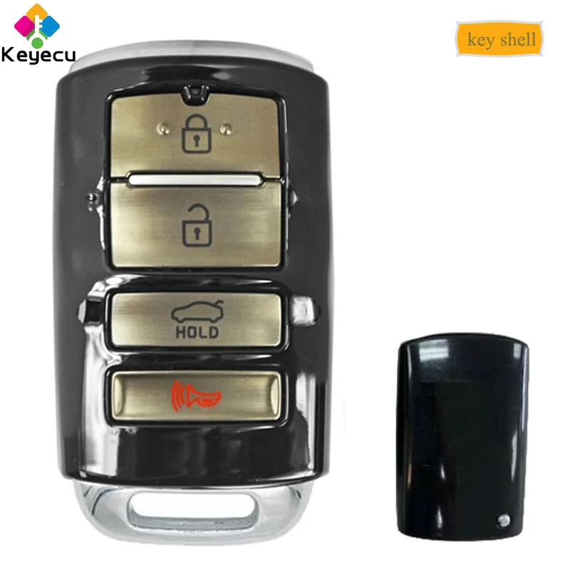 Запасной смарт пульт дистанционного управления KEYECU с кнопками 3 + 1/ 4 брелок для Kia