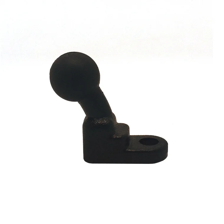 

BuzzLee for round tube fixed Phone Holder Stand Motorcycle Scooter Mirror Mount Base Rear View Base w/ 10mm Hole and 1 inch Ball