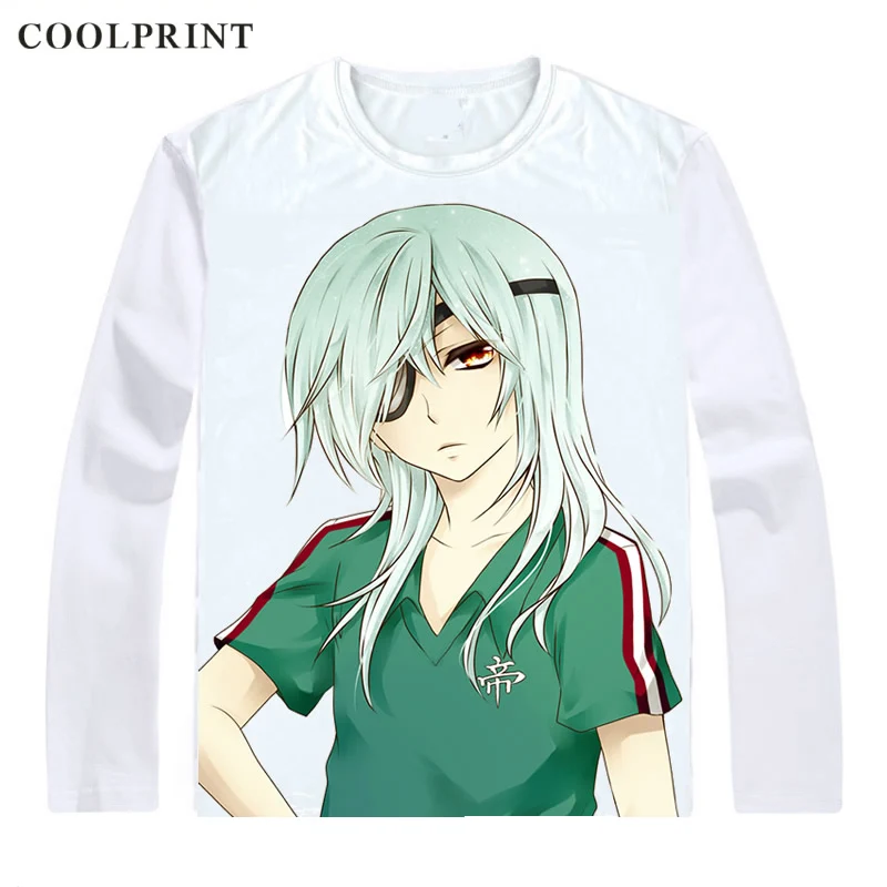Футболка Coolprint Sakuma Jirou Inazuma Eleven Ares no Tenbin Japan мужская футболка Повседневная