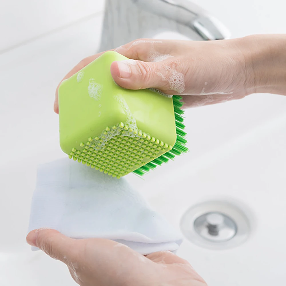 1 шт Magic ластик ванны кисти щетка для плитки чаша для умывания Clean Кисть Губка Аксессуары для ванной комнаты Кухня щетка для очистки