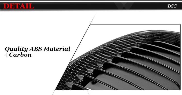 E82 E88 Решетка переднего бампера из углеродного волокна для гоночного гриля для BMW 1 серии E81 E82 E87 E88 2008-2013 глянец/матовый углерод
