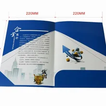 Zuoluo A4 карман папки печать файлов крышка изготовления на заказ печати возможны другие размеры