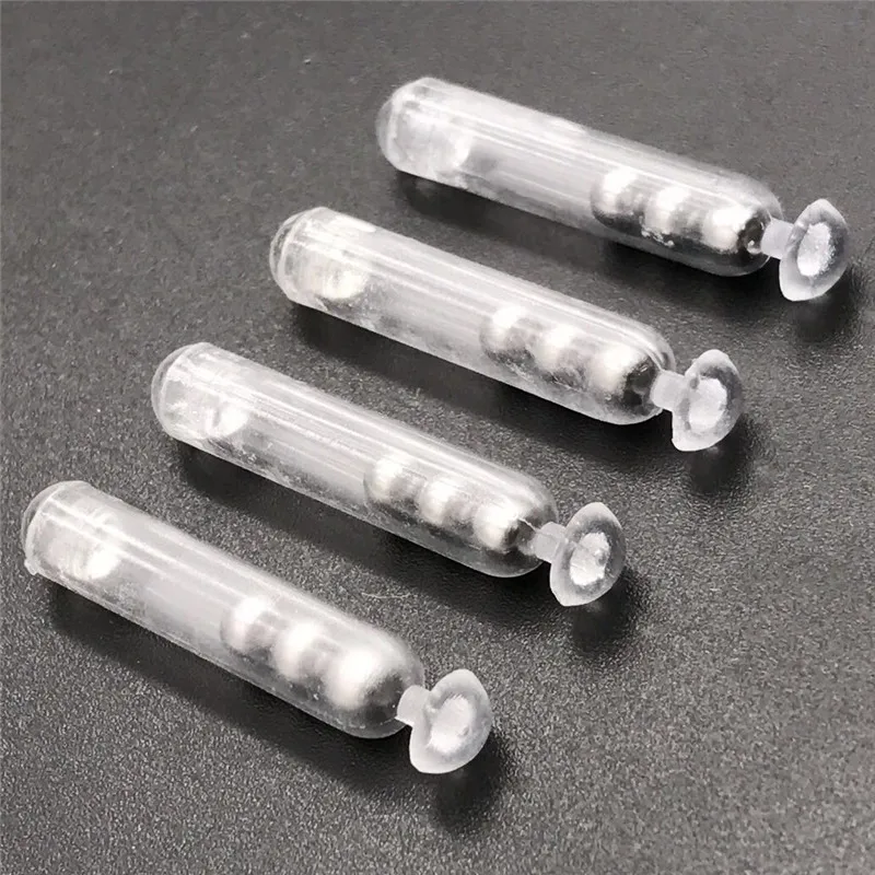 

40pcs Fishing Lure Plastic Rattles Insert Tube Rattles Shake Attract Fly Tie Tying Soft Lure accessories of fishing hard hooks