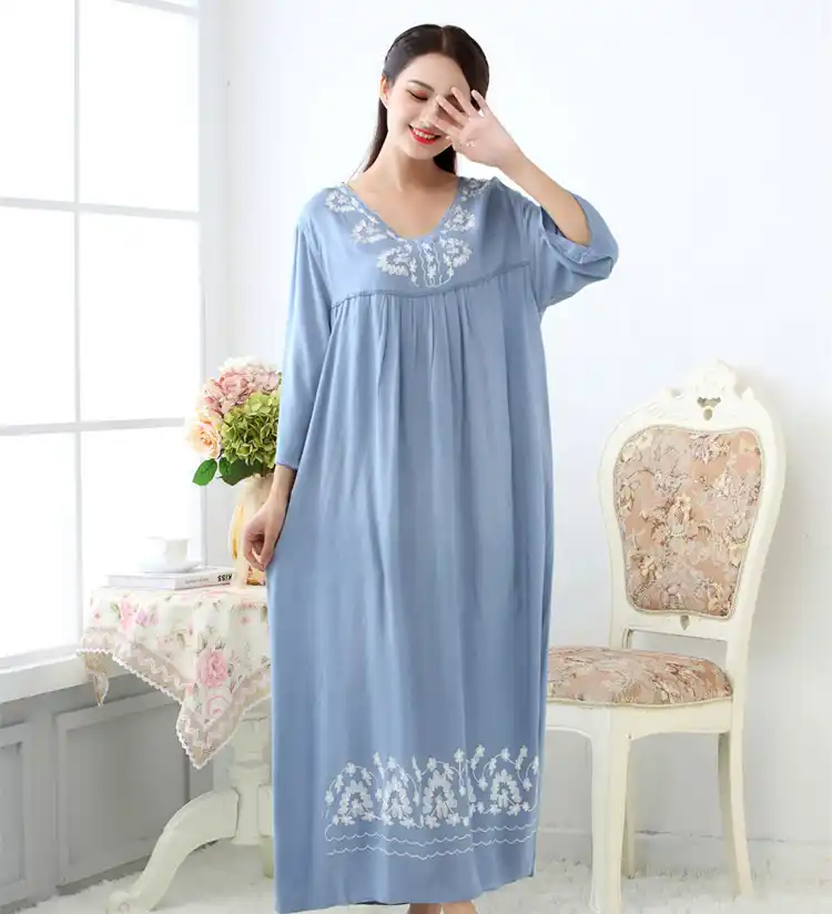 long nightwear dress