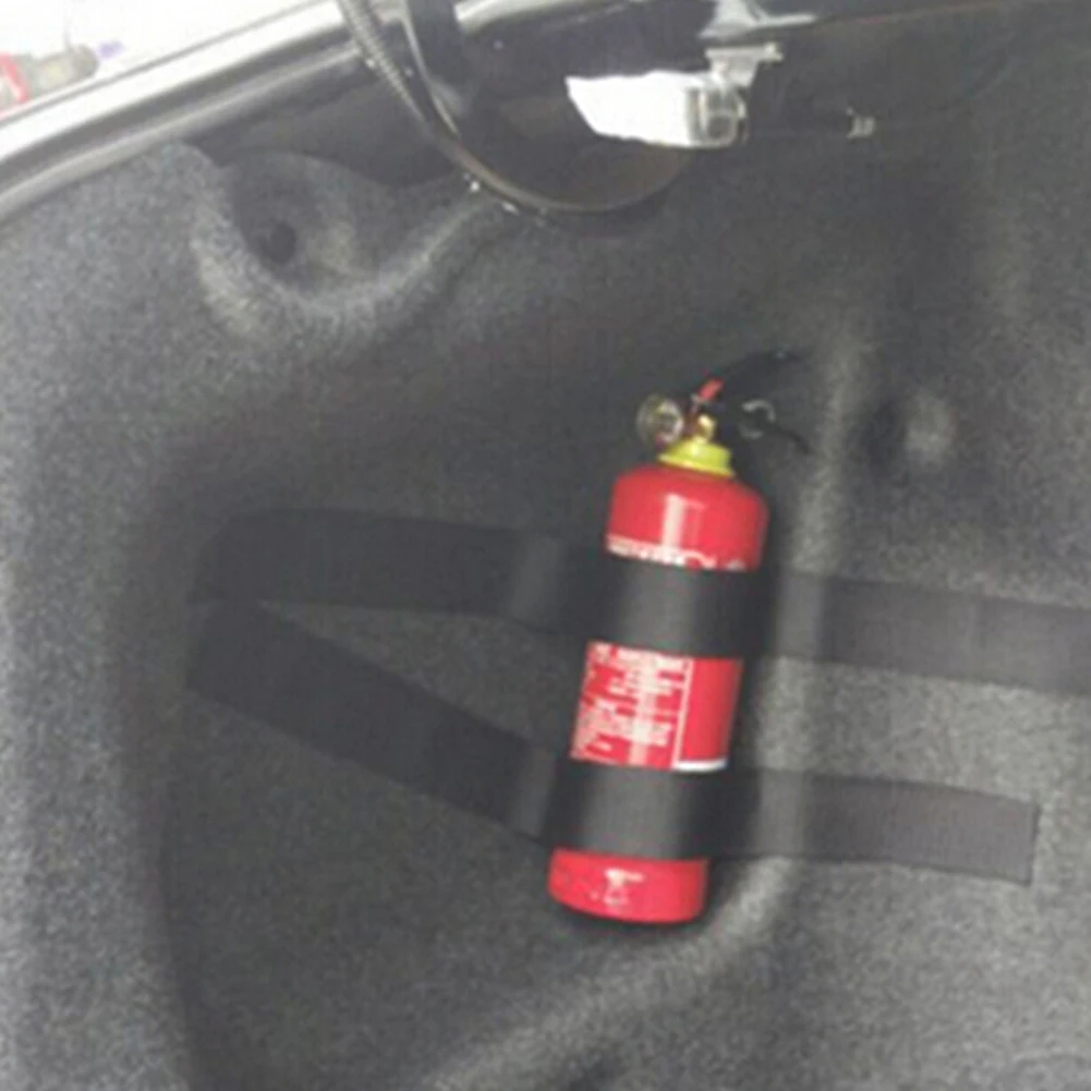 4 шт./компл. багажник автомобиля Огнетушитель приемник Интернет-магазин Содержание сумка для хранения лента-липучка «Magic Tape» Аксессуары