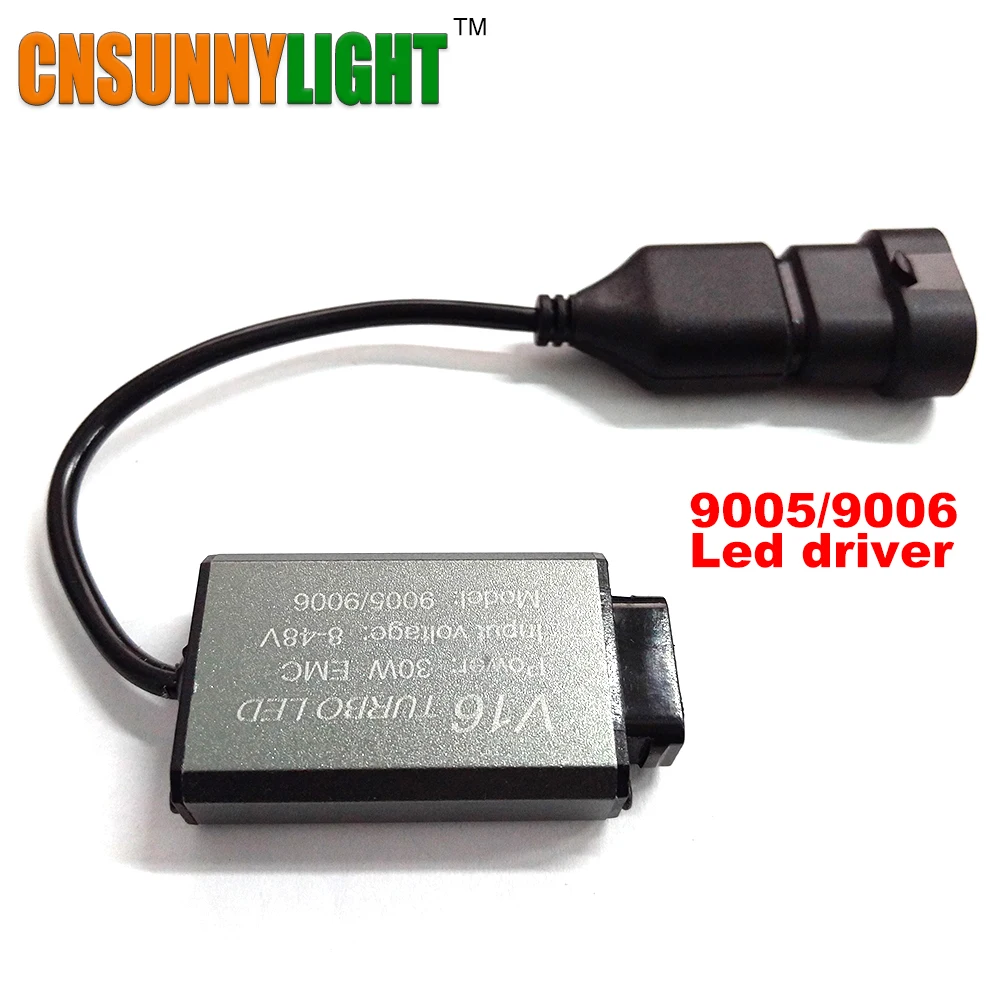 

Car Led Headlight Driver Ballast Ignition 30W/40W 8-48V Plug H1 H3 H4 H7 9005/6 HB3/4 H11/8 Special for CNSUNNYLIGHT Headlihgts