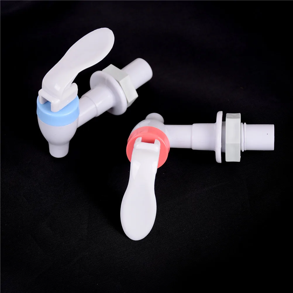 1PC Plastic Replacement Push Type Mineral Water Dispenser Spigot Valve Faucet Tap Water Faucet Bar Kitchen Household Drink Tools