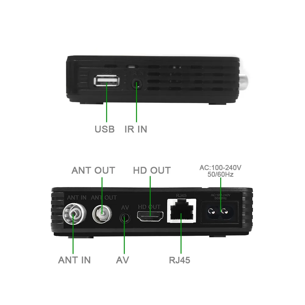 Vmade новейший Full HD DVB-T2 K2 MAX ТВ приемник встроенный RJ45 LAN Поддержка YouTube PVR H.265 1080p DVB T2 телеприставка+ USB wifi