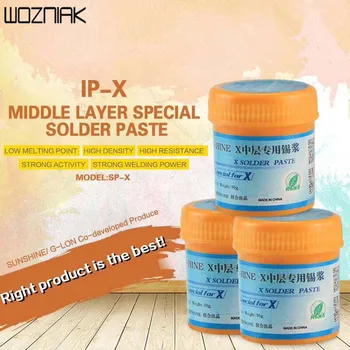 

Low temperature Soldering tin Lead free Solder paste SP-X Middle solder paste 158degree