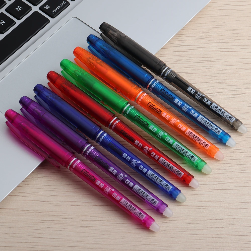 Buy 8PCS/SET GENKKY Erasable Pen 8 Kinds Of Styles