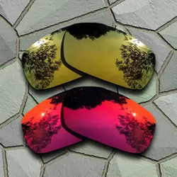 Желтые золотистые и фиолетовые красные солнцезащитные очки поляризованные Сменные линзы для Oakley X Squared