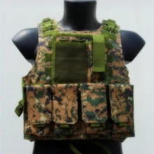 Hunting Amphibians combat Molle design military Tactical vest jungle camo color WIRE STEEL IN