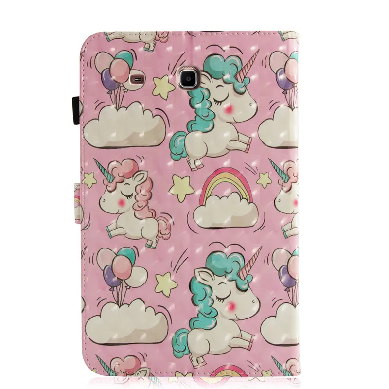 Case for Samsung Tab E 9.6'' Tablet Stand PU Leather 3D Cartoon Owl Unicorn For Samsung Galaxy Tab E 9.6 T560 T561 Cover Fundas Case for Samsung Tab E 9.6'' Tablet Stand PU Leather 3D Cartoon Owl Unicorn For Samsung Galaxy Tab E 9.6 T560 T561 Cover Fundas