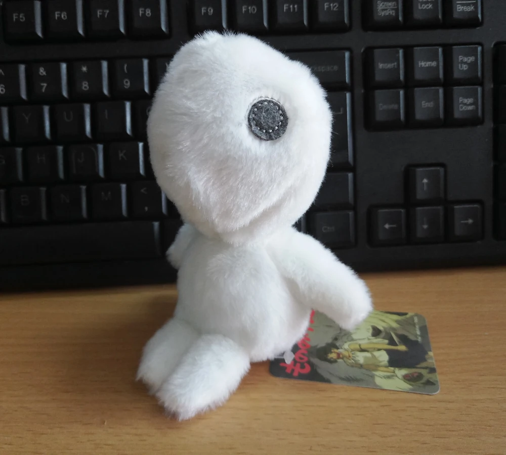 Ghibli Принцесса Мононоке Hime yakkuru KODAMA Мягкие плюшевые игрушки новые|toy plush|kodama plushnew