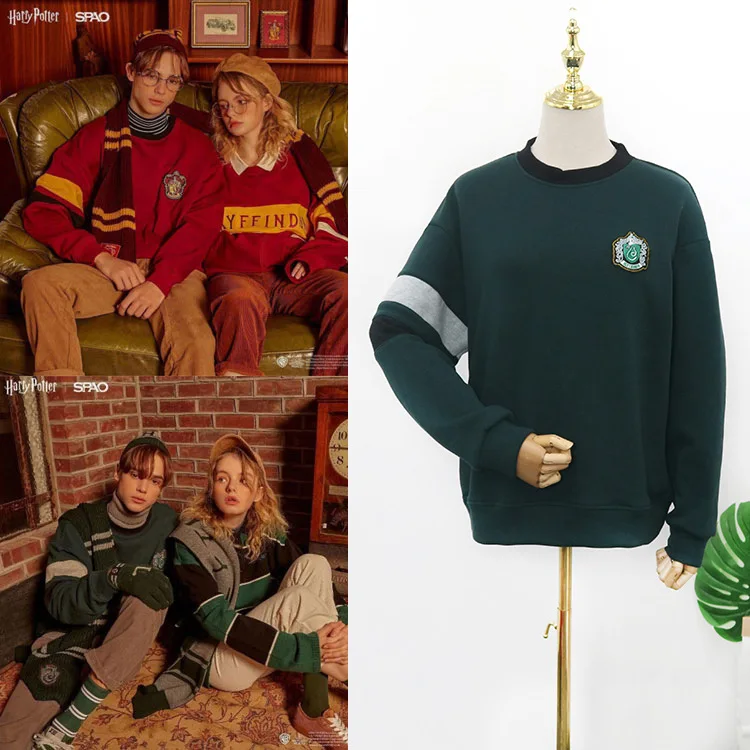 

Fantastic Beasts The Crimes of Grindelwald Harri Potter Fleece Magic School Medal Languid is lazy Wind Men And Women Cosplay v n