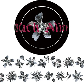 

1 Pcs Kawaii Black Alice Child Boy Girl Washi Tape Adhesive Tape DIY Scrapbooking Sticker Label Masking Tape