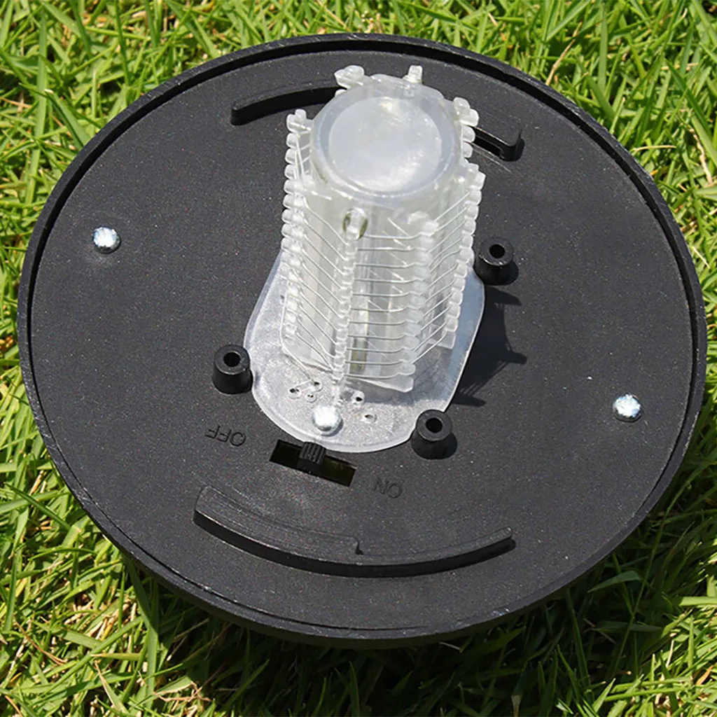 4 шт. светодиодный светильник на солнечных батареях, москитная ловушка для насекомых Zapper Killer, садовые противомоскитные принадлежности, москитный светильник