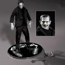 16cm 1:12 Mary Shelley's Frankenstein 6 Doll Toy Film 1931 Movie KO's Mezco Action Figure Model Toys Collective WindBreaker neca mary shelleys frankenstein re animator herbert west doctor cloth 8inch doll action figure t