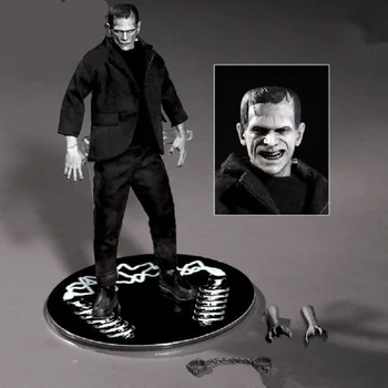 

16cm 1:12 Mary Shelley's Frankenstein 6" Doll Toy Film 1931 Movie KO's Mezco Action Figure Model Toys Collective WindBreaker