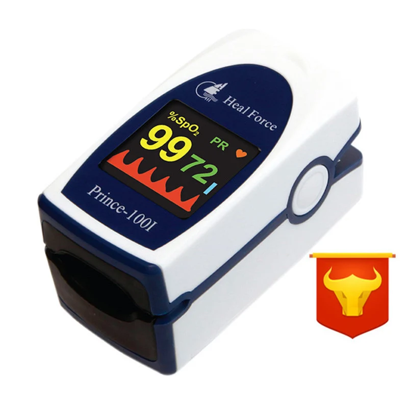 

Finger Pulse Oximeter 1 Inch High Brightness LED Screen Gravity Sensor Strong Anti-Interference Home Fingertip Pulse Oximeter