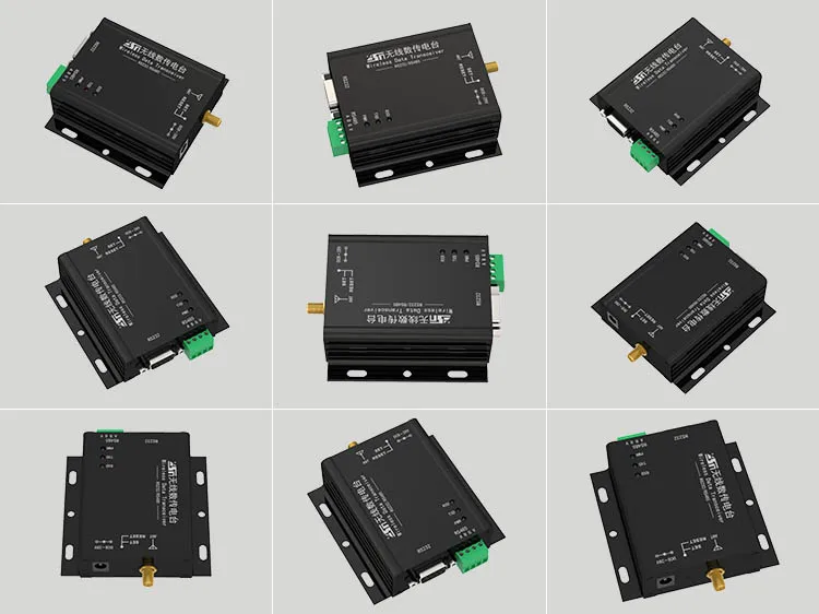2019 LoRa 433MHz Modbus 100mW  3km RS232 RS485 Wireless Data Transmitter