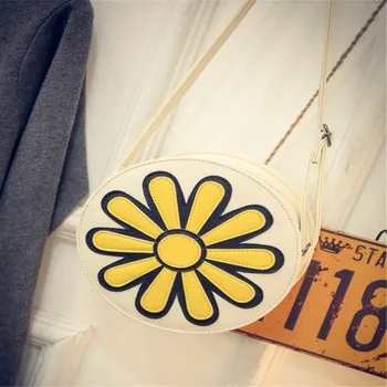 

Brand New Female bags 2020 women's handbag circle Vintage Women Mini Shoulder Bag round clock vintage Women messenger bags bolsa