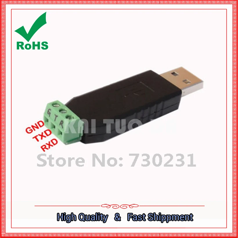 USB к последовательный RS232 USB 232 конвертер адаптер PL2303HX MAX232