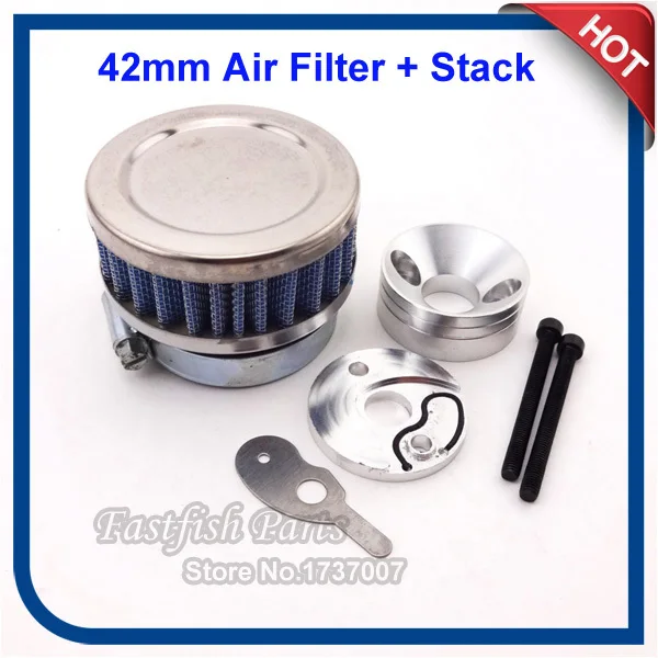 Buy Racing 42mm Air Filter Adapter Velocity Stack