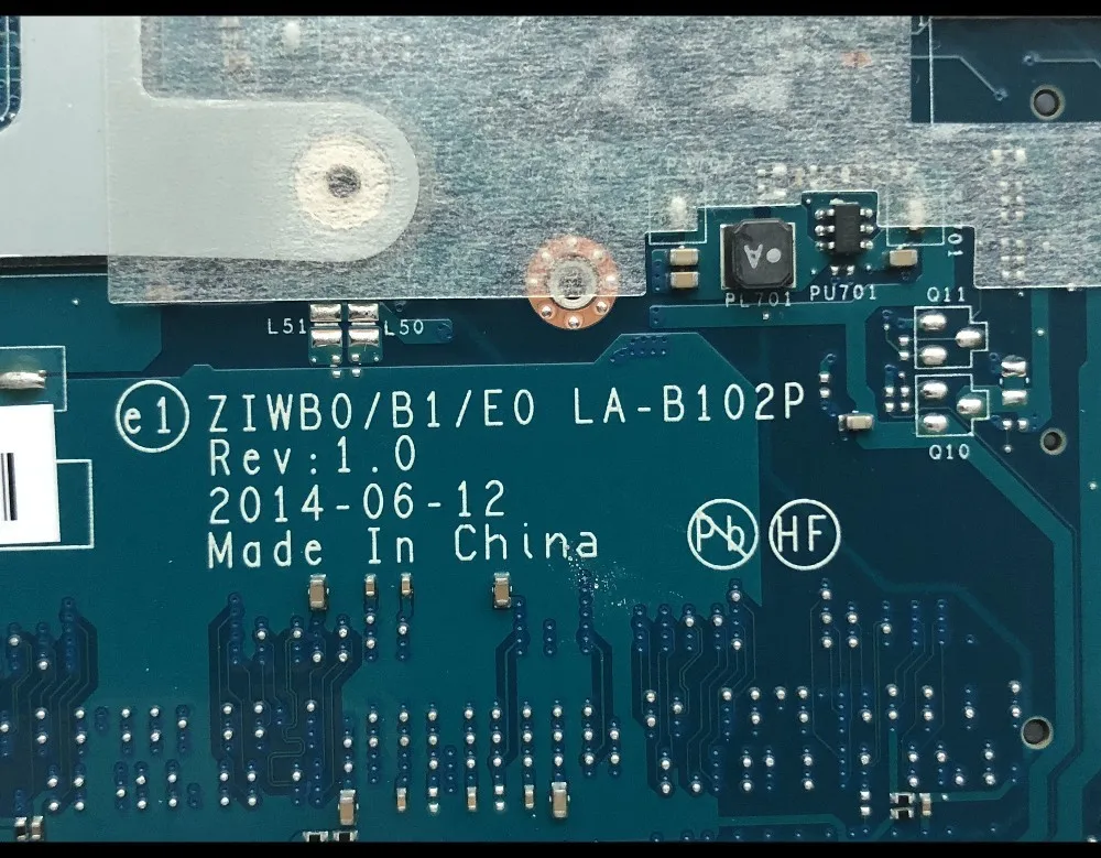 Абсолютно новая материнская плата для ноутбука Lenovo Φ ZIWB0/B1/E0 B50 30 5B20G90135 SR1YW N3540