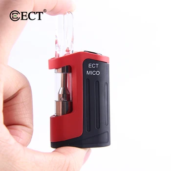 

Original ECT Mico Starter Kit With 0.5ml Ceramic G5 Vape Cartridges Real 350mah Preheat Battery For Thick Oil 5 Color Available