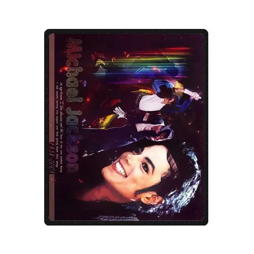 Custom High Quality Flannel Blankets Design Michael Jackson Blanket