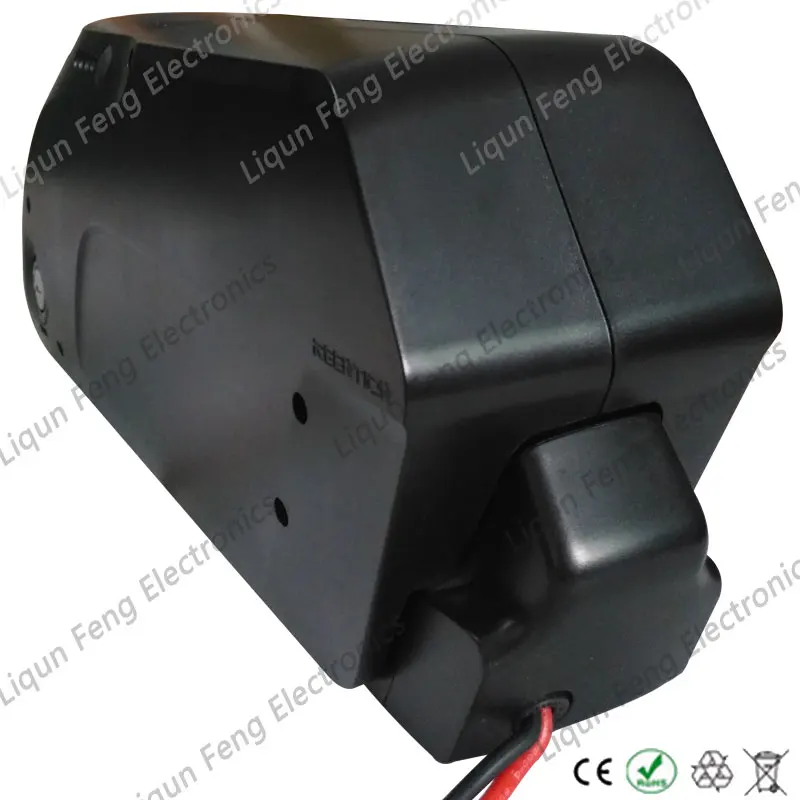 Best Down Tube Ebike Battery 48V 750W Lithium ion Battery 48V 17AH Electric Bike Battery use NCR18650B cell With USB Port BMS 2A Char 5