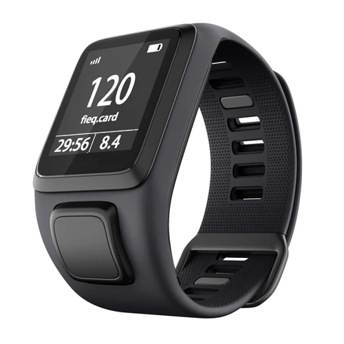 Dark Gray Replacement Silicone Wrist Band Strap For TomTom Runner 2 3 Spark 3 Adventurer Golfer 2 Spark Cardio GPS Sport Smart Watchband - Цвет: Dark Gray