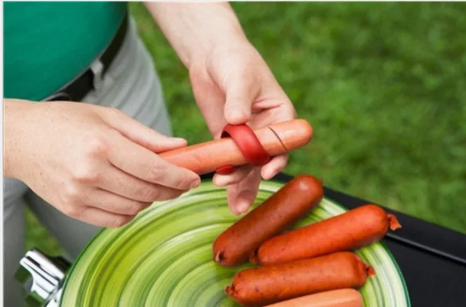 Manual Fancy Sausage Cutter Spiral Barbecue Hot Dogs Cutter Slicer kitchen Cutting Auxiliary Gadget Fruit Vegetable Tools 2Pcs