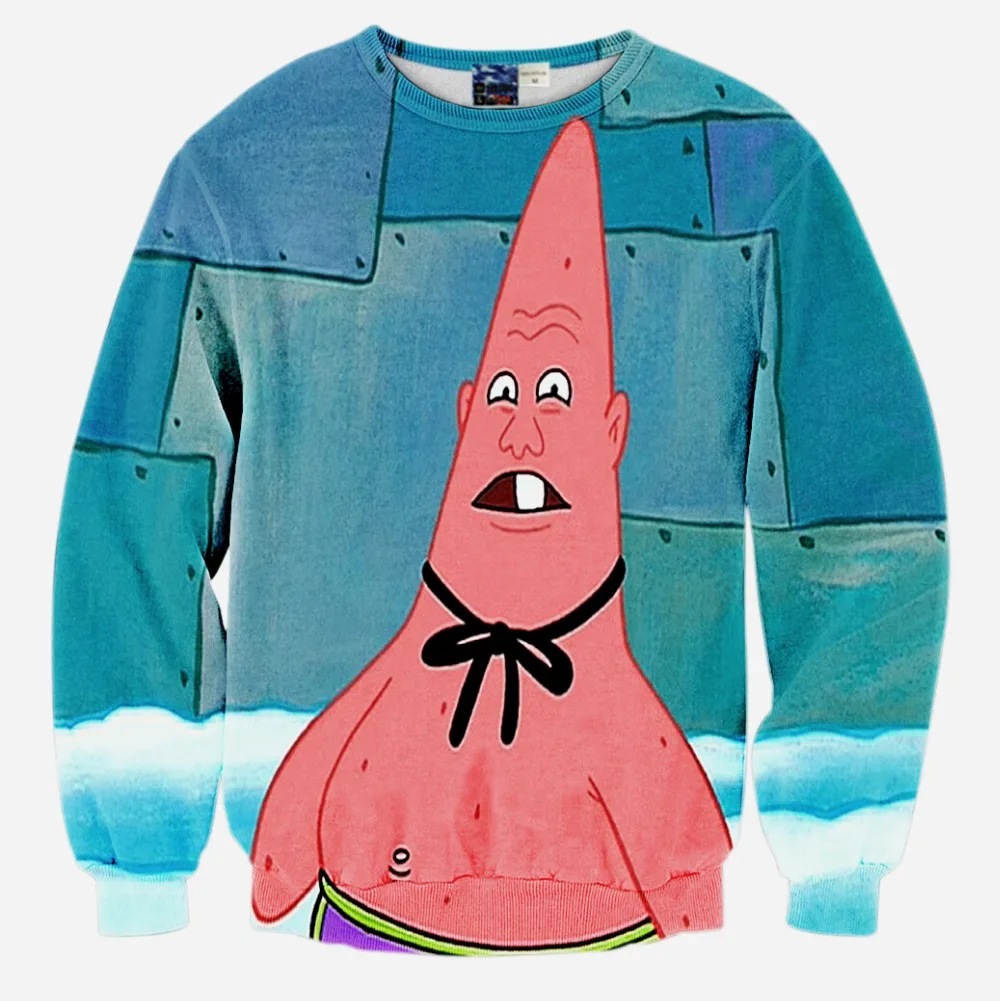 3D stampa felpa Patrick Stella stampato felpa per uomo e donna spedizione  gratuita|sweatshirt for men|3d print sweatshirt3d print - AliExpress