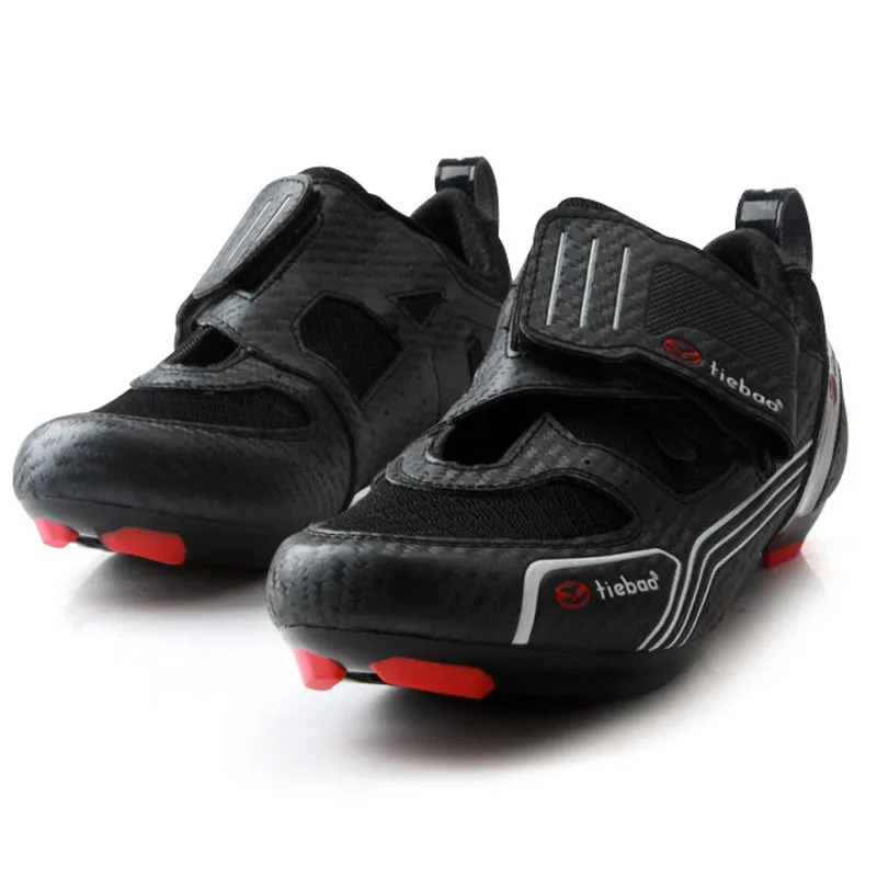Tiebao Outdoor Road Cycling Shoes Professional Bike Shoes Triple Straps Compatible with SPD,SPD-SL Look-KEO Cleat Tiebao Outdoor Road Cycling Shoes Professional Bike Shoes Triple Straps Compatible with SPD,SPD-SL Look-KEO Cleat