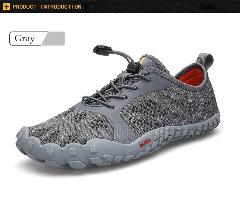 Masculino ao ar Sapatos de Água do Aqua Tênis para Homem Sapatos de Praia Verão Livre Descalço Cinco Dedos Caminhadas Rio Trekking Pesca Tênis Homem 10 cinco dedos caminhadas rio trekking pesca sapatos de praia tênis homem