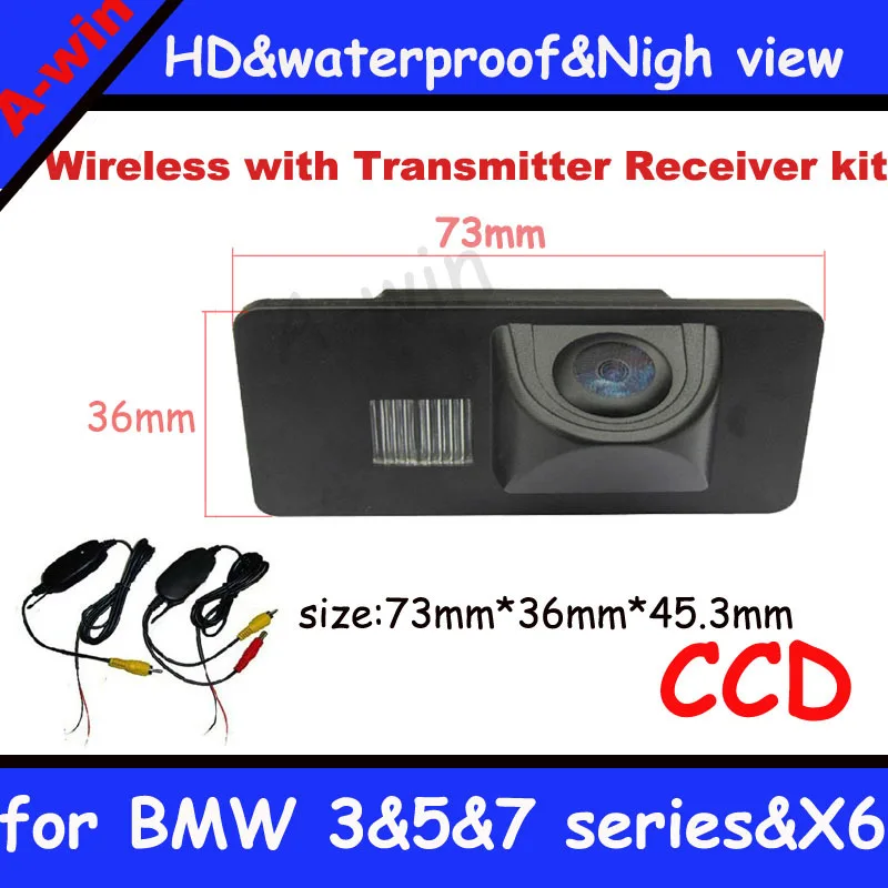 wireless Car backup camera For for BMW 3&5&7 series&X6 HD CCD night